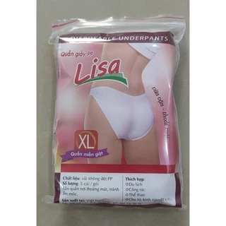 Quần lót giấy Lisa