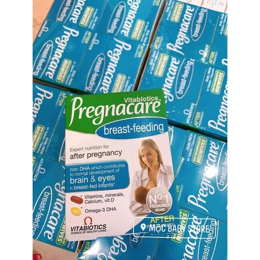 Vitamin Pregnacare Brease cho phụ nữ cho con bú, Hộp 84 viên/ 28 ngày