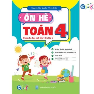 Ôn Hè Toán 4 Dành cho học sinh lớp 4 vào 5