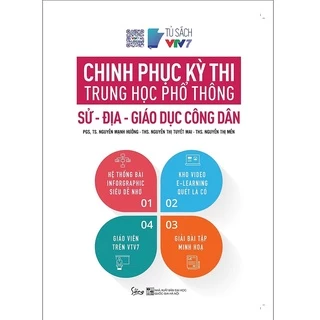 Sách Chinh Phục Kỳ Thi THPT Quốc Gia Sử Địa GDCD Lớp 12 Ôn Thi THPT Cấp Tốc