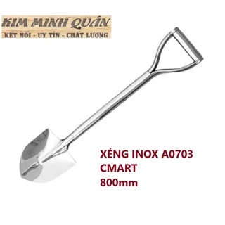 Xẻng Làm Vườn Inox Cao Cấp 800mm A0703 CMART