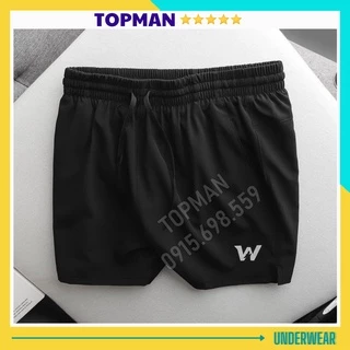 Quần short nam thể thao cao cấp vải gió mềm mát đi bơi đi chơi tennis mặc nhà nhiều màu - TOPMAN