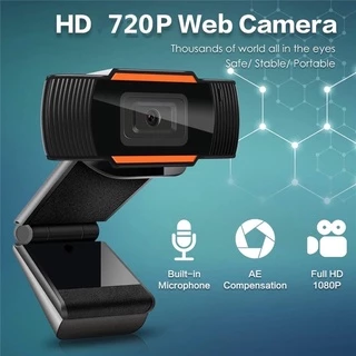 Webcam kẹp kèm míc 720p -30Fps