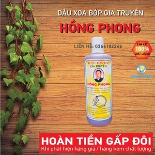 [Hàng Thật] Dầu xoa bóp gia truyền Hồng Phong 100ml