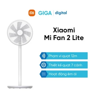 [Hỏa tốc] - Quạt đứng thông minh Xiaomi Mi Fan 2 Lite - 7 cánh quạt, hoạt động yên tĩnh, kết nối app Mi Home