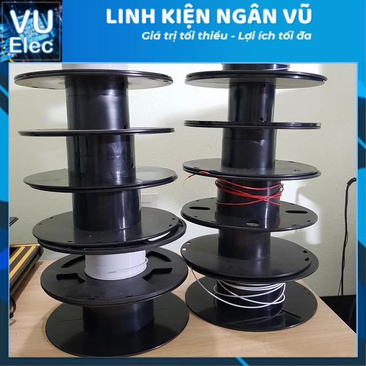🍀Ru lô nhựa đặc 🍀guồng quấn dây điện hay quấn gì tuỳ ý