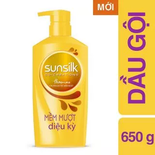 Dầu gội Sunsilk mềm mượt diệu kỳ 650g