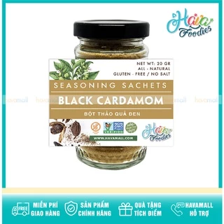 Bột Thảo Quả Đen Black Cardamom Havafoodies