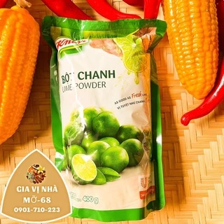 Bột chanh Knorr -lime powder gói chiết lẻ 100gr- 400gr