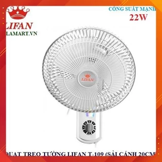 Quạt Treo Tường mini Lifan T-109 sải cánh D20cm, Nhỏ gọn,Chắc Chắn, Phù hợp cho Không Gian Nhỏ - Bảo Hành 12 Tháng.