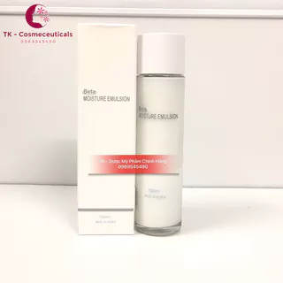 (CHÍNH HÃNG) Beta Moisture Emulsion Sữa Dưỡng Ẩm Cho Da Dầu, Mụn, Da Nhạy Cảm - 150ml