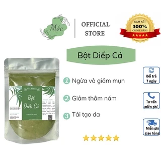 Bột diếp cá 100g nguyên chất xanh mịn đẹp