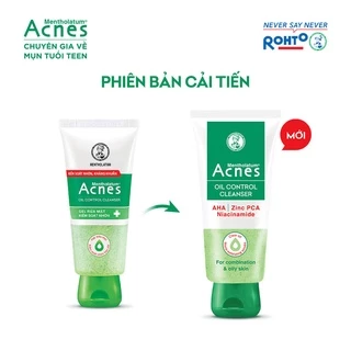 Gel rửa mặt kiểm soát nhờn ngăn ngừa mụn Acnes Oil Control Cleanser 100g