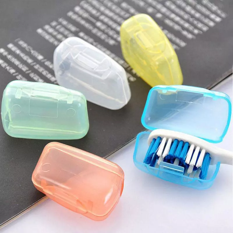 Bộ 5 đầu bọc bàn chải đánh răng bằng nhựa tiện dụng