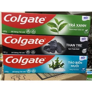 KEM ĐÁNH RĂNG COLGATE THIÊN NHIÊN TRẮNG TINH KHÔI 180g