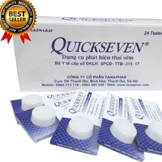 (CHE_TÊN) 1 chiếc Que thử thai Quickseven,test thử thai tại nhà,2 vạch sớm nhanh hiệu quả tức thì [Quick seven]