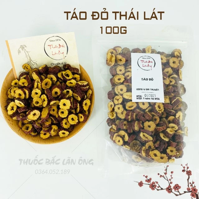 Táo Đỏ Hàn Quốc Thái Lát 100g