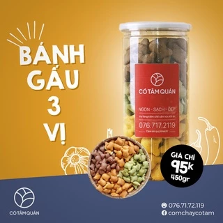 BÁNH GẤU MIX 3 VỊ 450Gr - CÓ TÂM QUÁN