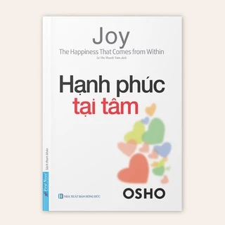 Sách OSHO Hạnh Phúc Tại Tâm First News  - FIN