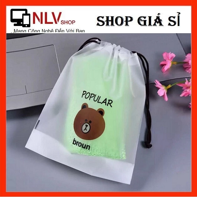 Túi Dây Rút Đựng Quần Áo, Đồ Lót Chống Nước Dễ Thương