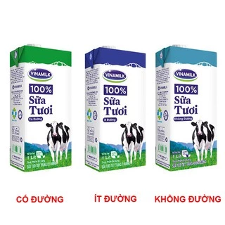 Combo 6 hộp sữa tươi Vinamilk 1L