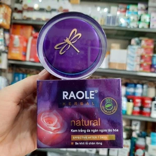 Kem Raole trắng da ngừa lão hóa, sẽ khít lỗ chân lông 15g