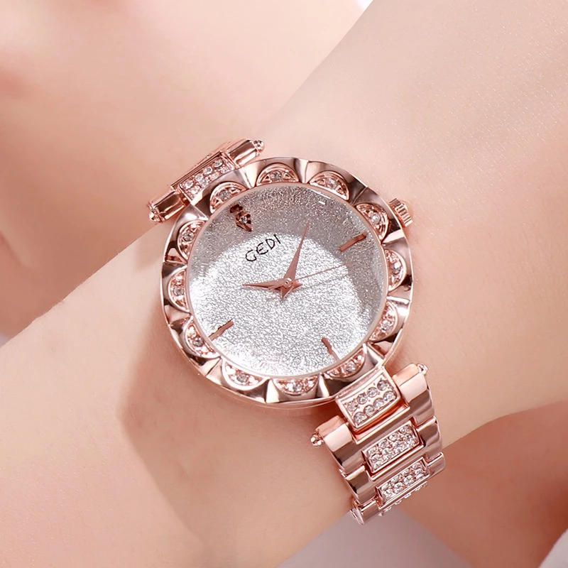 Đồng Hồ Gedi 81011 Thiết Kế Thời Trang Dành Cho Nữ