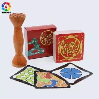 Jungle Speed Board Game | Bộ trò chơi board game GIẬT CỘT- ĐẬP MẶT - thi nhanh tay nhanh mắt