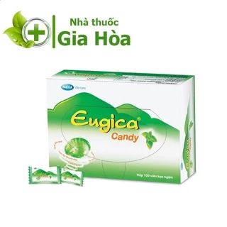 Kẹo ngậm thảo dược giảm ho, đau rát họng Eugica Candy (MEGA WE CARE)