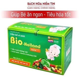 Cốm vi sinh Bio - men vi sinh bổ sung lợi khuẩn, kẽm giúp tiêu hóa khỏe, ăn ngon miệng, giảm rối loạn đường ruột