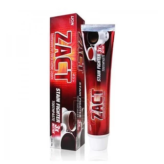 Kem Đánh Răng Tẩy Trắng Zact Stain Fighter Toothpaste - 190g