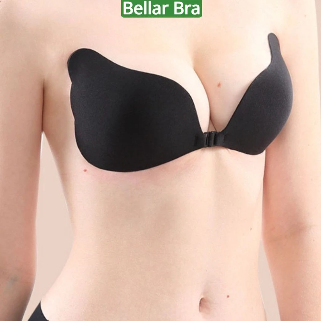 Miếng Dán Ngực tạo khe siêu dính dùng được nhiều lần, Áo ngực không dây Cao Cấp   BellarBra D0135