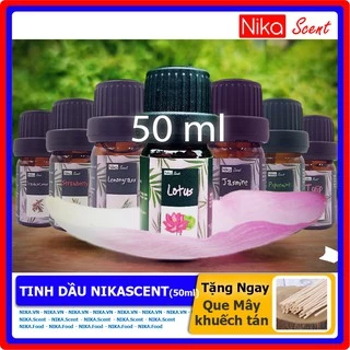 Tinh dầu thiên nhiên Nikascent (50ml) giúp khử mùi, thơm phòng, làm sạch không khí, giảm căng thẳng