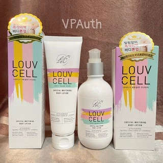 Dưỡng Thể Trắng Da LOUV CELL Crystal Whitening Body Lotion