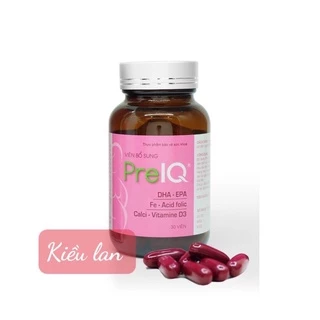 Pre IQ - bổ sung DHA và vitamin - khoáng chất cho phụ nữ có thai và cho con bú [cam kết chính hãng]