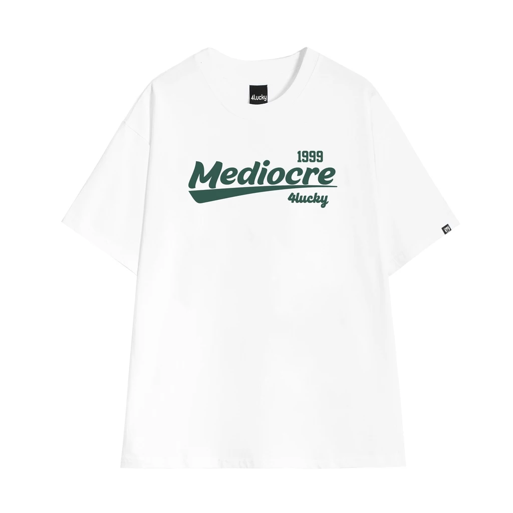 Áo Thun Trơn Unisex 4Lucky 6032 - Tay Lỡ Form Rộng Oversize Streetwear