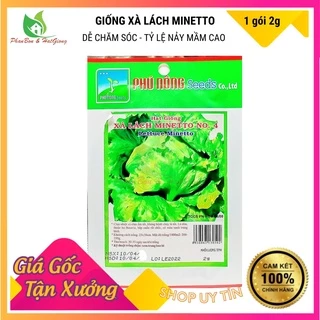 Hạt Giống Xà Lách Minetto - Phú Nông Seeds - Shop Phân Bón và Hạt Giống