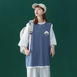 Áo thun tay lỡ form rộng - phông nam nữ cotton oversize cực chất