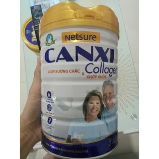 Sữa Netsure Canxi Collagen dành cho người lớn 900g giúp xương chắc, khớp khỏe