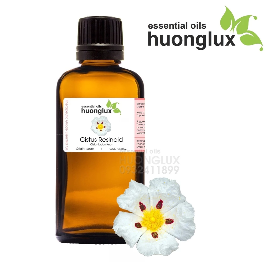 [50/100ML] Tinh dầu hoa Labdanum Cistus Resinoid (Rockrose)