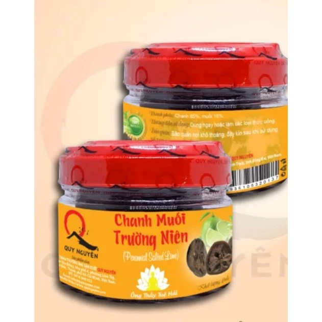 CHANH MUỐI TRƯỜNG NIÊN QUY NGUYÊN HỘP 220G