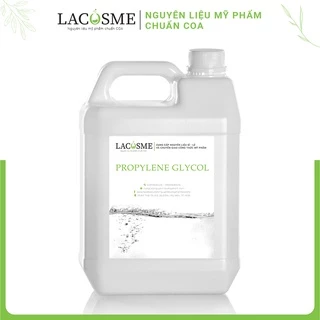 10Gr - 50Gr - 100Gr Nguyên liệu mỹ phẩm Propylen Glycol Lacosme