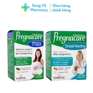 Vitamin tổng hợp Pregnacare cho mẹ bầu và mẹ sau sinh UK