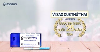 Que thử thai QuickStick chất lượng cho kết quả chính xác