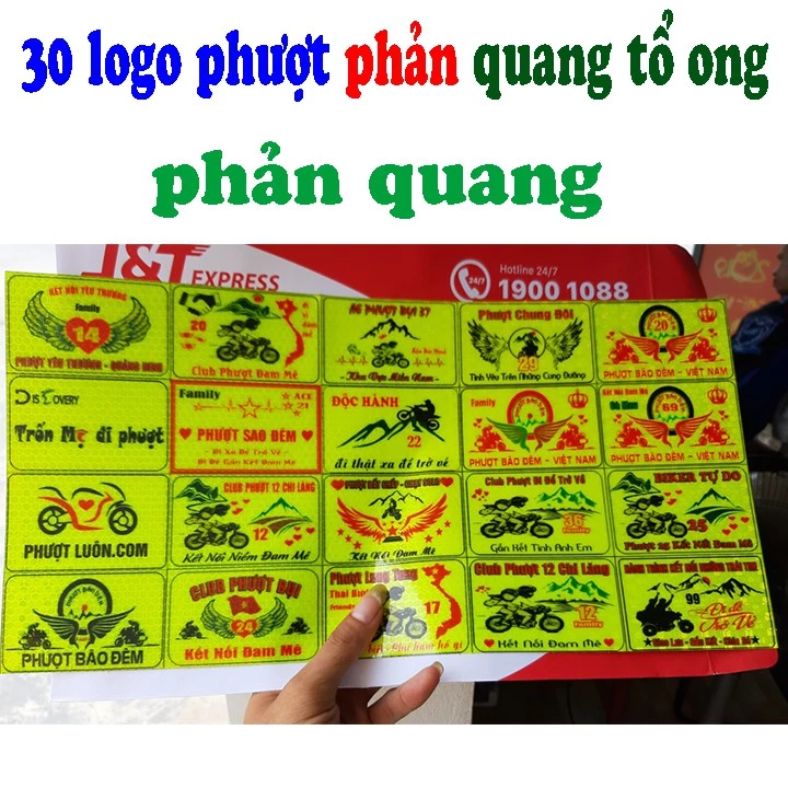 20 LOGO PHƯỢT CÁC TỈNH TEM PHƯỢT ĐẸP