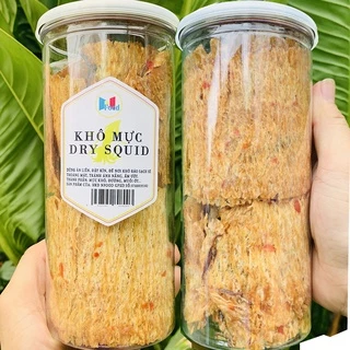 Mực Cán tẩm gia vị cay, LOẠI 1, kèm tưởng ớt, hủ pet 250gr, NFood