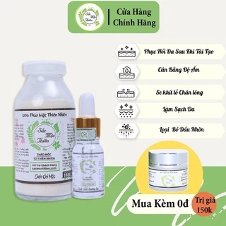 Combo Dưỡng Trắng Da Sắc Mộc Thiên Dưỡng Da Sau Tái Tạo 10ml + 100gr