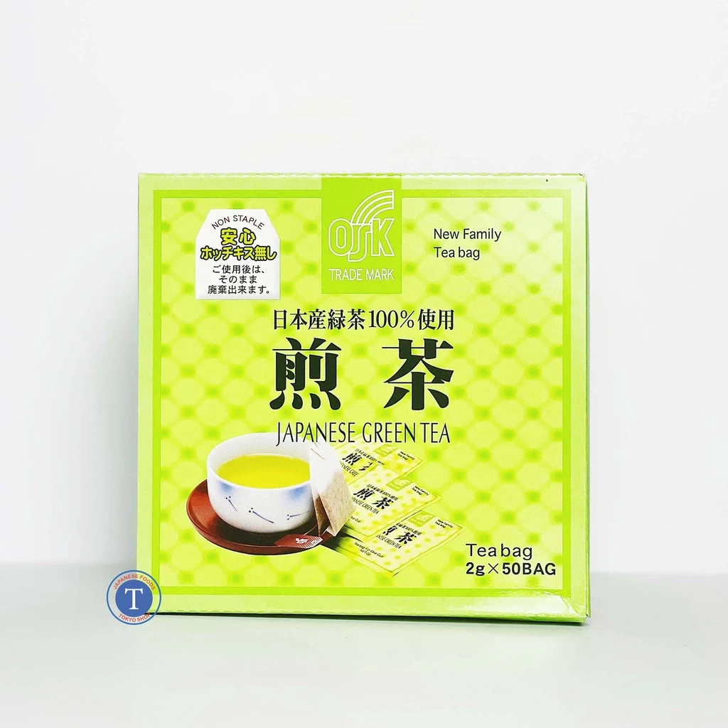 Trà Xanh Túi Lọc Osk Sencha 50 Pack