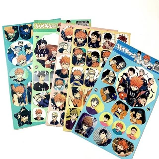 ( Lẻ tấm ) Ảnh dán sticker in hình HAIKYUU!! VUA BÓNG CHUYỀN anime chibi trang trí xinh xắn