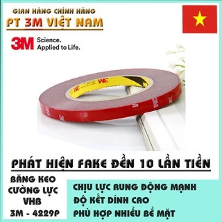 Băng Keo 2 Mặt 3M 4229P Dán Đồ Chơi Xe.